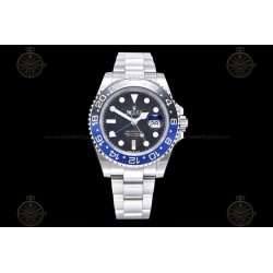 GMT-Master II 904L SS/BLNR/Oys Black/Dot FF SH3285