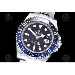 GMT-Master II 904L SS/BLNR/Oys Black/Dot FF SH3285