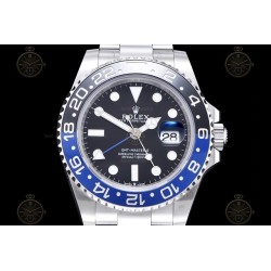 GMT-Master II 904L SS/BLNR/Oys Black/Dot FF SH3285