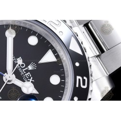 GMT-Master II 904L SS/BLNR/Oys Black/Dot FF SH3285