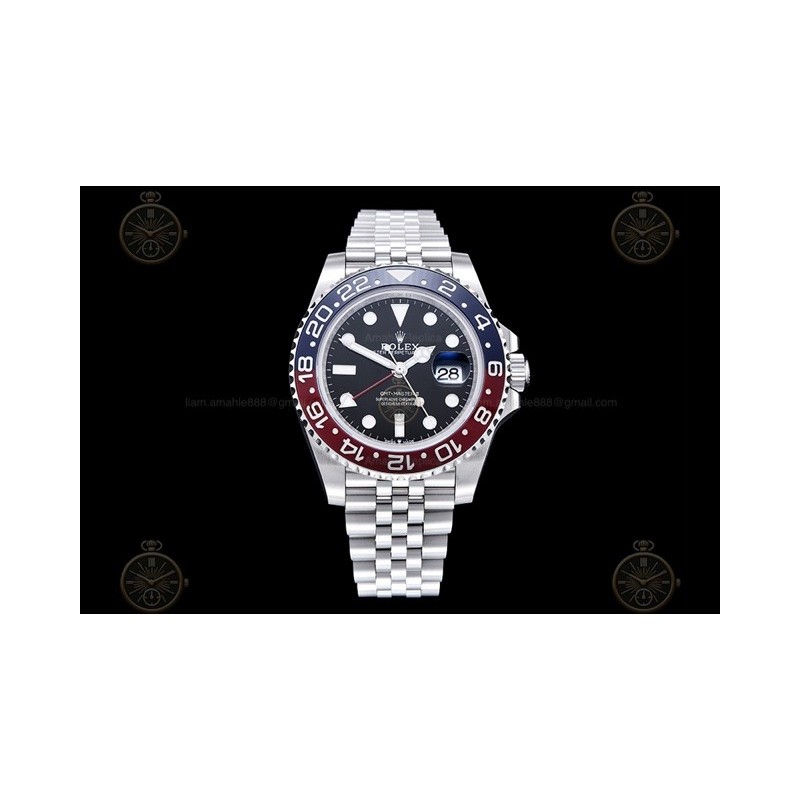 GMT-Master II 904L SS/BLRO/Jub Black/Dot FF SH3285