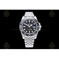 GMT-Master II 904L SS/GRNR/Jub Black/Dot FF SH3285