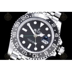 GMT-Master II 904L SS/GRNR/Jub Black/Dot FF SH3285