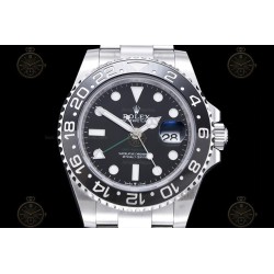 GMT-Master II 904L SS/GRNR/Oys Black/Dot FF SH3285