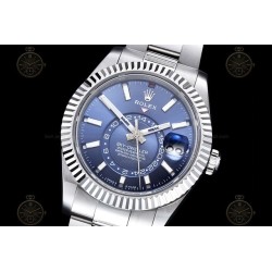 Sky-Dweller SS/Flt/Oys Blue/Stk Noob V2 Asian 23J