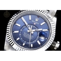 Sky-Dweller SS/Flt/Oys Blue/Stk Noob V2 Asian 23J