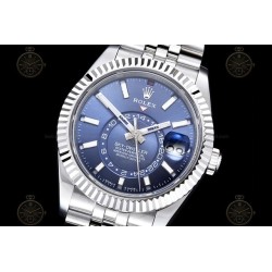 Sky-Dweller SS/Flt/Jub Blue/Stk Noob V2 Asian 23J