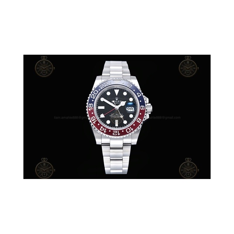 GMT-Master II  904L SS/BLRO/Oys Black/Dot EWE EWE3285