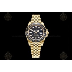 GMT-Master II 126718GRNR 904L Wtd YG/CER/Jub Black/Dots GOLD SH3285 CHS