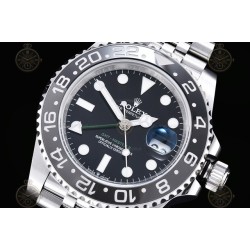 GMT-Master II  904L SS/GRNR/Jub Black/Dot EWE EWE3285