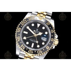 GMT-Master II 904L YG/SS/GRNR/Jub Black/Dot EWE EWE3285