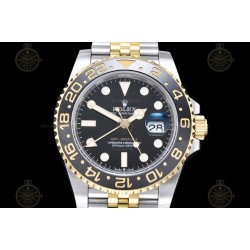 GMT-Master II 904L YG/SS/GRNR/Jub Black/Dot EWE EWE3285