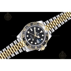 GMT-Master II 904L YG/SS/GRNR/Jub Black/Dot EWE EWE3285