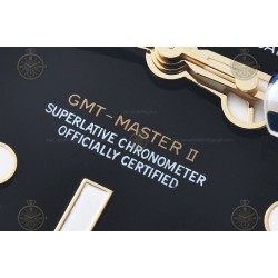 GMT-Master II 904L YG/SS/GRNR/Jub Black/Dot EWE EWE3285