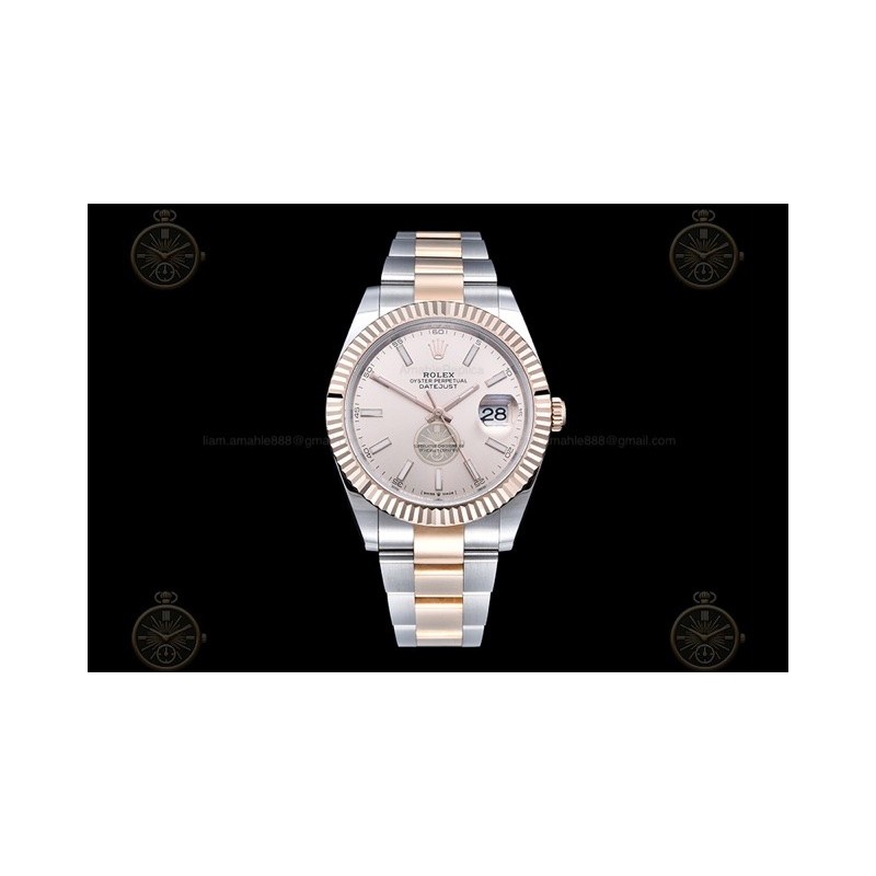 Datejust 41mm 126331 904L RG-SS/Flt/Oys RG/Stk EWE A3235