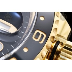 GMT-Master II 126718GRNR 904L Wtd YG/CER/Jub Black/Dots GOLD SH3285 CHS