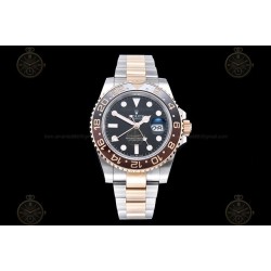 GMT-Master II 904L RG/SS/CHNR/Oys Black/Dot EWE EWE3285