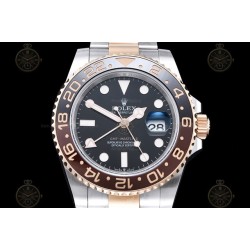 GMT-Master II 904L RG/SS/CHNR/Oys Black/Dot EWE EWE3285