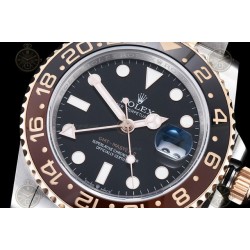 GMT-Master II 904L RG/SS/CHNR/Oys Black/Dot EWE EWE3285