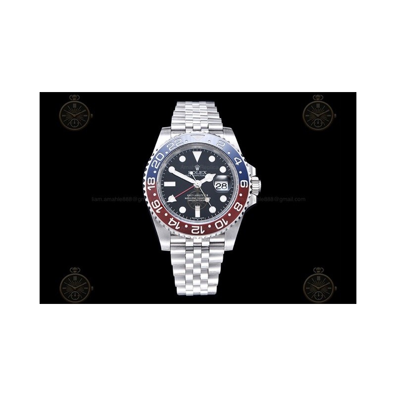 GMT-Master II 904L SS/BLRO/Jub Black/Dot Noob VR318