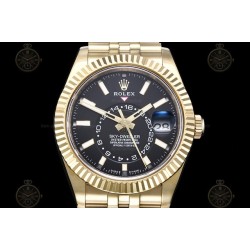 Sky-Dweller  YG/Flt/Jub Black/Stk Noob V2 Asian 23J