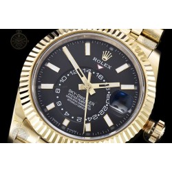 Sky-Dweller  YG/Flt/Jub Black/Stk Noob V2 Asian 23J