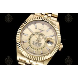 Sky-Dweller  YG/Flt/Jub Gold/Stk Noob V2 Asian 23J