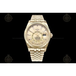 Sky-Dweller  YG/Flt/Jub Gold/Stk Noob V2 Asian 23J