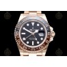 GMT-Master II 126715CHNR 904L Wtd RG/CER/Oys Black/Dots GOLD SH3285 CHS