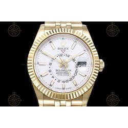 Sky-Dweller  YG/Flt/Jub White/Stk Noob V2 Asian 23J