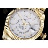 Sky-Dweller  YG/Flt/Jub White/Stk Noob V2 Asian 23J