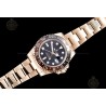 GMT-Master II 126715CHNR 904L Wtd RG/CER/Oys Black/Dots GOLD SH3285 CHS