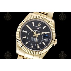 Sky-Dweller  YG/Flt/Oys Black/Stk Noob V2 Asian 23J