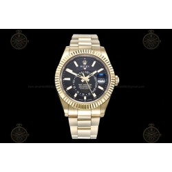 Sky-Dweller  YG/Flt/Oys Black/Stk Noob V2 Asian 23J