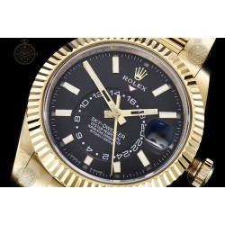 Sky-Dweller  YG/Flt/Oys Black/Stk Noob V2 Asian 23J