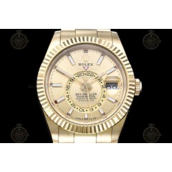 Sky-Dweller  YG/Flt/Oys Gold/Stk Noob V2 Asian 23J