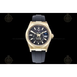 Sky-Dweller YG/Flt/RU Black/Stk Noob V2 Asian 23J