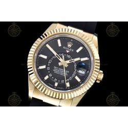 Sky-Dweller YG/Flt/RU Black/Stk Noob V2 Asian 23J