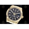 Sky-Dweller YG/Flt/RU Black/Stk Noob V2 Asian 23J