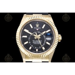 Sky-Dweller YG/Flt/RU Black/Stk Noob V2 Asian 23J