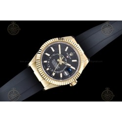 Sky-Dweller YG/Flt/RU Black/Stk Noob V2 Asian 23J