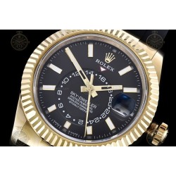 Sky-Dweller YG/Flt/RU Black/Stk Noob V2 Asian 23J