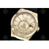 Sky-Dweller YG/Flt/RU Gold/Stk Noob V2 Asian 23J