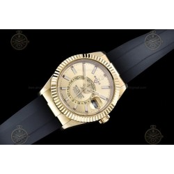 Sky-Dweller YG/Flt/RU Gold/Stk Noob V2 Asian 23J