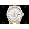 Sky-Dweller YG/Flt/RU White/Stk Noob V2 Asian 23J