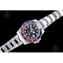 GMT-Master II 116719 904L Wtd SS/CER/Oys Black/Dots GOLD SH3285