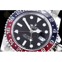 GMT-Master II 116719 904L Wtd SS/CER/Oys Black/Dots GOLD SH3285