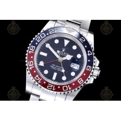 GMT-Master II 116719 904L Wtd SS/CER/Oys Blue/Dots GOLD SH3285