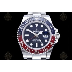 GMT-Master II 116719 904L Wtd SS/CER/Oys Blue/Dots GOLD SH3285