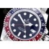 GMT-Master II 116719 904L Wtd SS/CER/Oys Blue/Dots GOLD SH3285